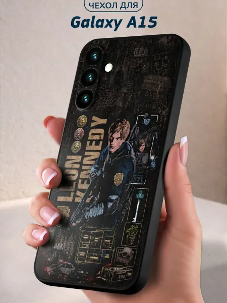 Infinity pick Чехол на Galaxy A15 с принтом Офицер Раккун