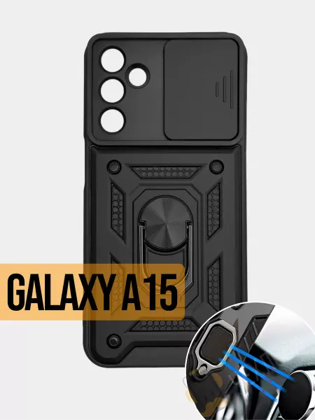 Чехлович Чехол на Samsung Galaxy A15 противоударный с защитой камеры