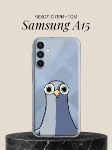 Samsung Чехол на A15 с принтом Цветы