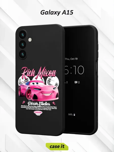 Case it Чехол на Samsung A15с принтом Rich mixon