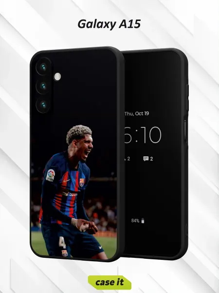 Case it Чехол на Samsung A15с принтом Рональд Араухо
