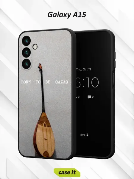 Case it Чехол на Samsung A15с принтом Домра