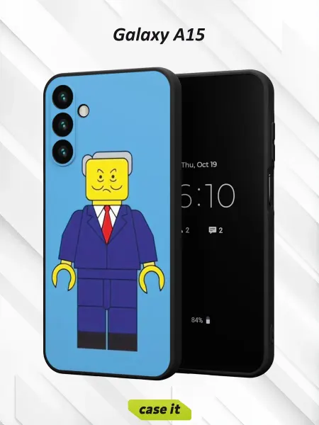 Case it Чехол на Samsung A15с принтом Лего