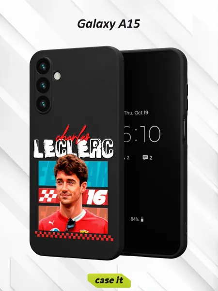 Case it Чехол на Samsung A15с принтом Шарль Леклер