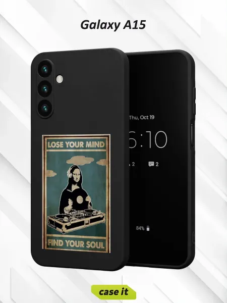 Case it Чехол на Samsung A15с принтом Мона Лиза