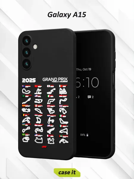 Case it Чехол на Samsung A15с принтом Формула-1