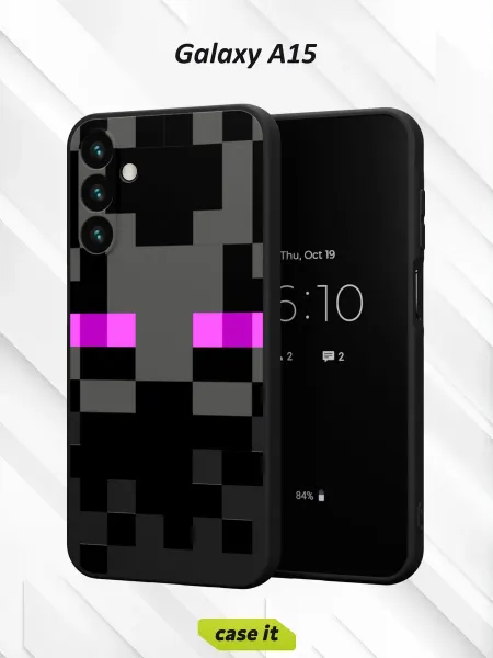 Case it Чехол на Samsung A15с принтом Эндермен