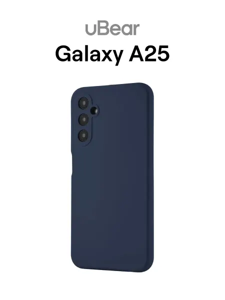 UBear Чехол на Samsung Galaxy A25, силикон, софт-тач