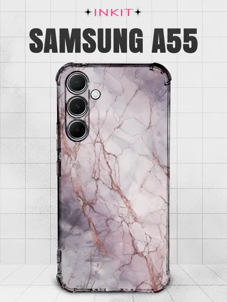 INKIT Чехол на Samsung A55 Мрамор
