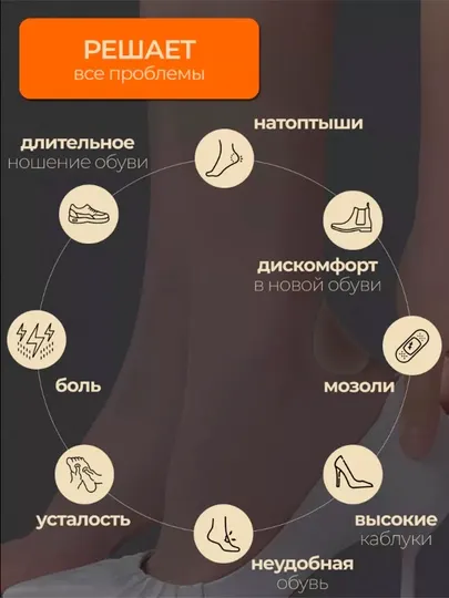Пластырь от мозолей гелиевый, гидроколлоидный 10 шт, набор