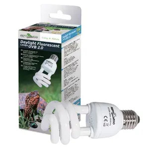 Лампа для террариума УФ 2015CT "Compact Daylight" 2.0, 15Вт, Repti-Zoo