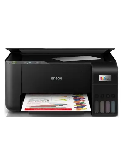 Принтер цветной Epson L3200, струйное МФУ A4, 15 стр/мин, 5760×1440 dpi, 4 цвета, USB 2.0