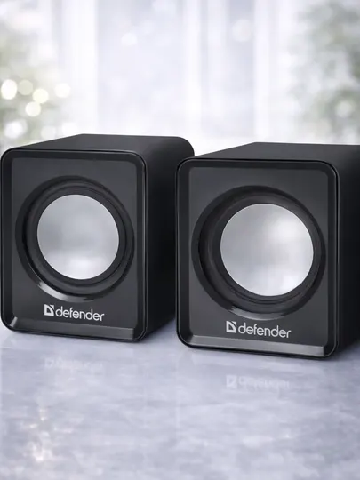 Колонки Defender SPK 22 — компьютерная акустика 2.0 для ПК и ноутбука