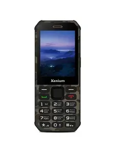 Мобильный телефон XENIUM X300 зеленый 2Sim 2.8" TFT 240x320 Nuc 0.3Mpix