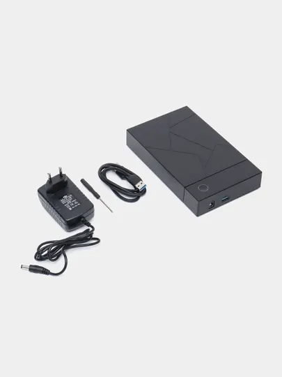 SSD HDD корпус 3,5/2,5 SATA-USB 3,0 внешний корпус для 3.5 SSD дисков с блок питанием