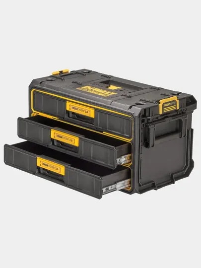 Ящик для инструментов DeWALT Toughsystem 2.0, с 3-мя выдвижными секциями DWST08330-1