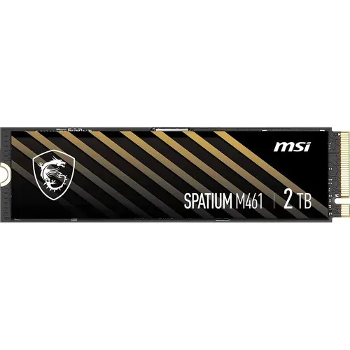 MSI 2 ТБ Внутренний SSD-диск SPATIUM M461, M.2, PCI-E 4.0 (S78-440Q550-P83)