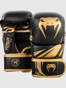 Перчатки ММА Venum Challenger 3.0 Black/Gold (S)