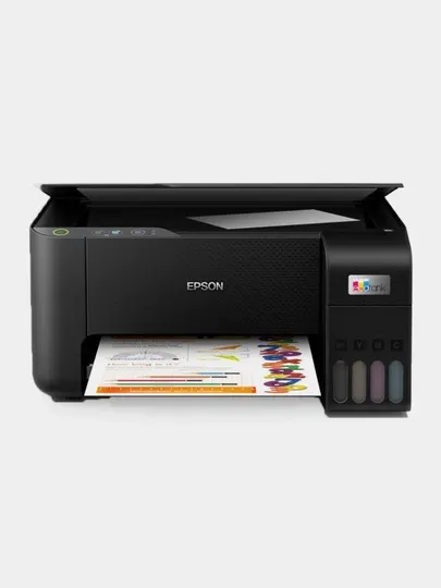 Принтер Epson L3252 A4, струйное МФУ, 33 стр/мин, 5760x1440dpi, 4 краски, USB2.0, WiFi