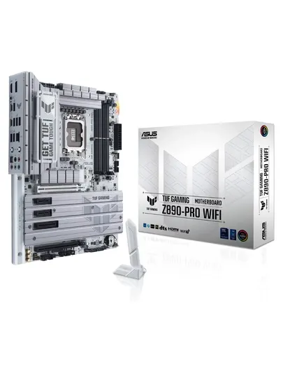 Материнская плата ASUS TUF GAMING Z890-PRO WIFI DDR5, LGA1851,поддержка Wi-Fi 7 и PCIe 5.0