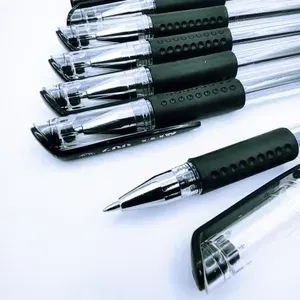 Ручка гелевая черная AODEMEI Gel Pen идеально для ЕГЭ / ОГЭ / ВПР и др. проверочных работ, также для скетчинга рисования хобби набор 12 шт Линия 0.5 мм Ручка гелевая черная AODEMEI проф. качества