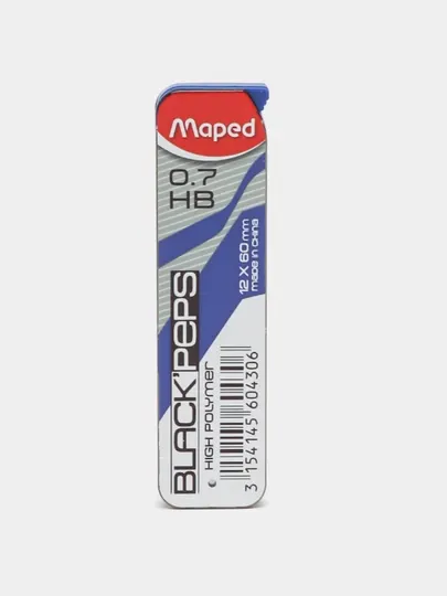 Грифель для карандаша "Maped "(0.7мм) 560430 по 3 штука
