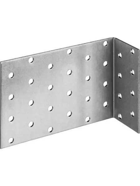 ЗУБР Анкерный крепежный уголок УКА-2.0 80x120x40x2мм 20шт