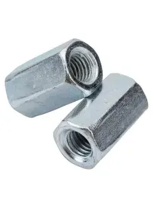 Гайка M24x3.0 соединительная оцинкованная DIN6334,10 шт