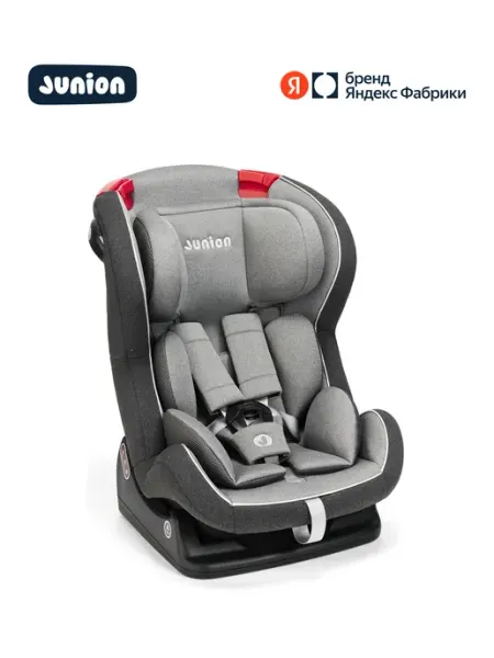 Junion Автокресло Zumi группа 0+ 1 2 (0-25 кг), чёрный