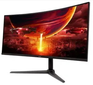 Acer 34" Монитор UM.CE0CD.001 (UM.CE0CD.001), VA, 3440x1440 Ultra WQHD, 100 Гц, Изогнутый экран, черный