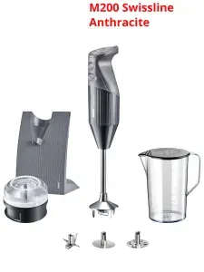 Блендер Bamix M200 Swissline Anthracite 1000.003