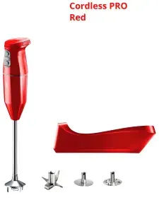 Блендер Bamix Cordless PRO Red 1132.003