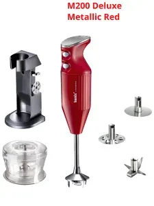 Блендер Bamix M200 Deluxe Metallic Red 1010.005