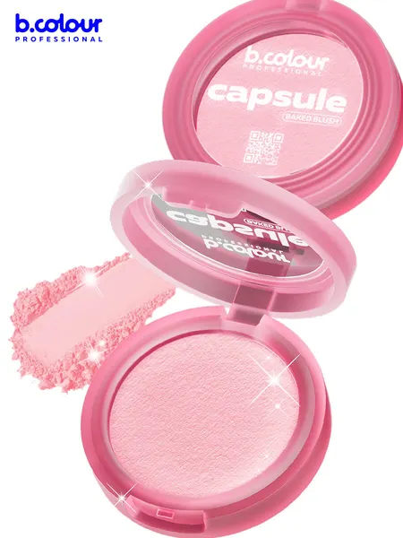 B.COLOUR PROFESSIONAL Румяна для лица сухие CAPSULE 01 Sweet Julie розовый жемчуг