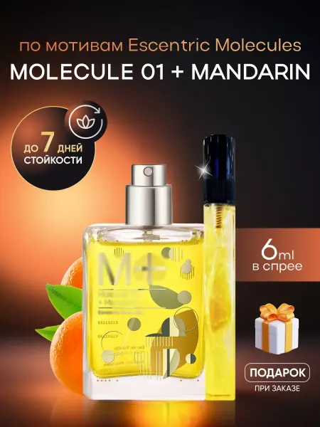 SkillFul_Market Духи унисекс Escentric Molecule 01 + Mandarin