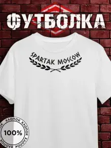 Футболка Трибуна Б оверсайз Спартак москва фк 017
