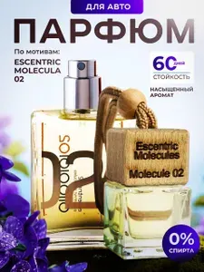 Ароматизатор для автомобиля, Molecule 02, автопарфюм Молекула, вонючка в машину Молекула, 8 мл