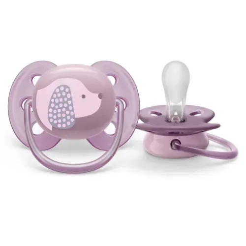 АВЕНТ AVENT SCF092/05 Соска-пустышка силиконовая ultra soft 6-18мес N1