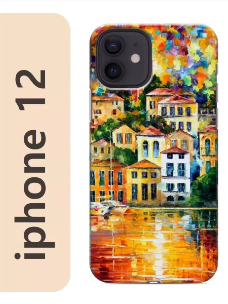 CaseOffice Чехол на iphone 12 картина город 060