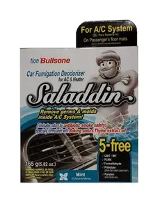 Фумигатор для системы кондиционирования/обогрева авто Saladdin Mint 165гр AIRCARE 09400005, шт