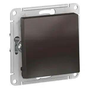 AtlasDesign Мокко Выключатель 1-клавишный сх.1, 10АХ, механизм, Systeme Electric, ATN000611 (10 шт.)