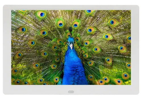Фоторамка Digma 10.1" 1280x800 белый пластик ПДУ Видео (PF1043W)
