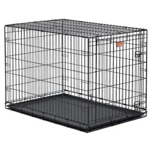 Клетка MidWest iCrate для собак 108х72х77h см, 1 дверь, черная 1542