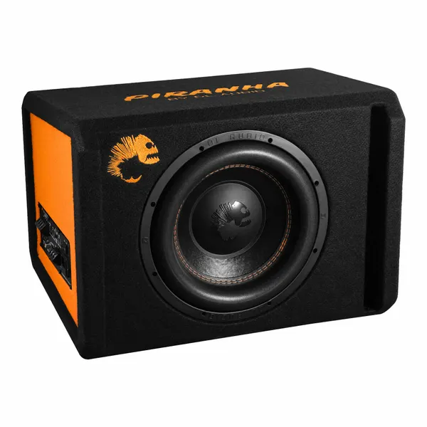 Сабвуфер для автомобиля DL Audio Piranha 12A Black 2.1 V.2 12V/220V Активный сабвуфер 12"(30см)