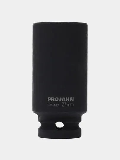 Головка ударная Projahn, шестигранная, глубокая 12.5 / 1/2", 27 мм