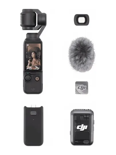 Экшн-камера DJI Osmo Pocket 3 Creator Combo, Видеокамера с 1' CMOS 4K/120 кадров в секунду