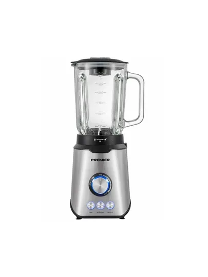 Блендер Premier PRM-TB-1215ES, мотор 1200 Вт, нержавеющая сталь, 1.5 л стакан