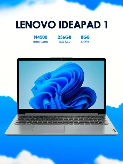 Ноутбук Lenovo IdeaPad 1 15IJL7 N4500 Cloud Grey 15.6"