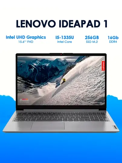 Ноутбук LENOVO IDEAPAD 1 15IRU7 I5-1335U 16GB 256GB 15,6 FHD W11 HOME CLOUD