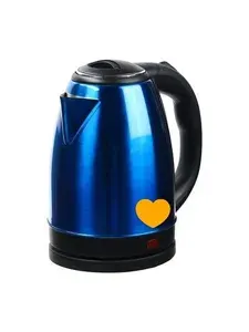 Электрический чайник МА-002 Blue синий, нерж. сталь, 1.8 л, 1500 Вт, 360 гр., беспроводной электрочайник голубой